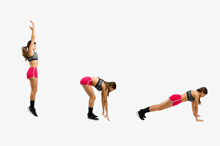 Benefits of burpees for your body and how to do them.