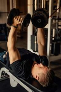 Alternating Incline Dumbbell Press